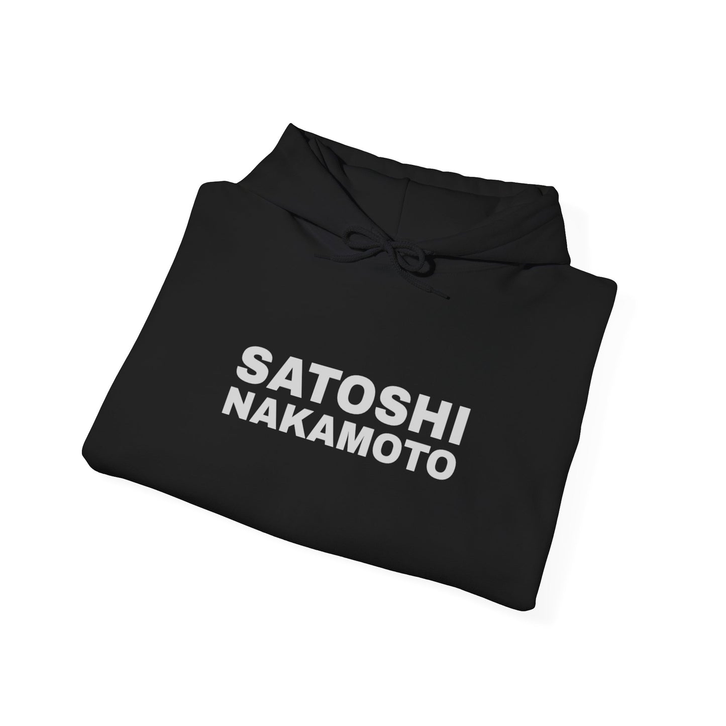 SATOSHI Logo heavyweight hoodie