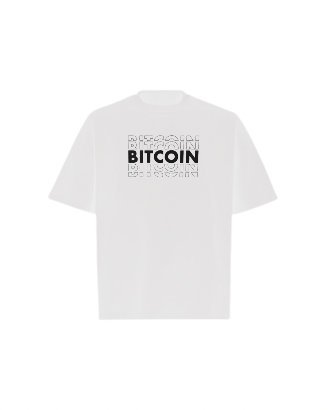 BITCOIN Oversized Boxy Tee