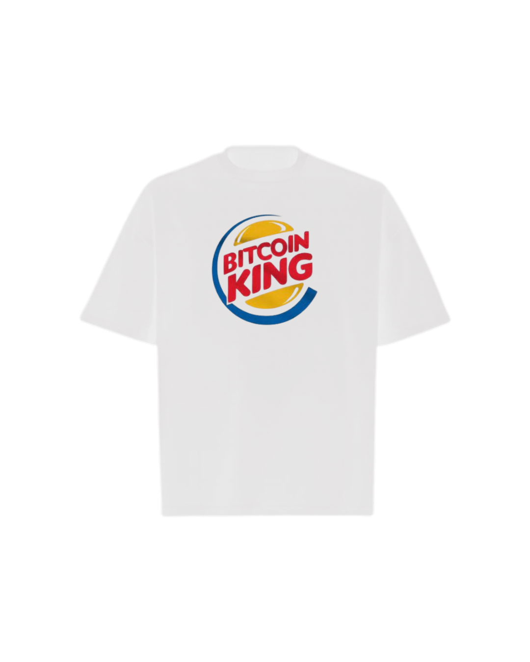 BITCOIN KING Oversized Boxy Tee