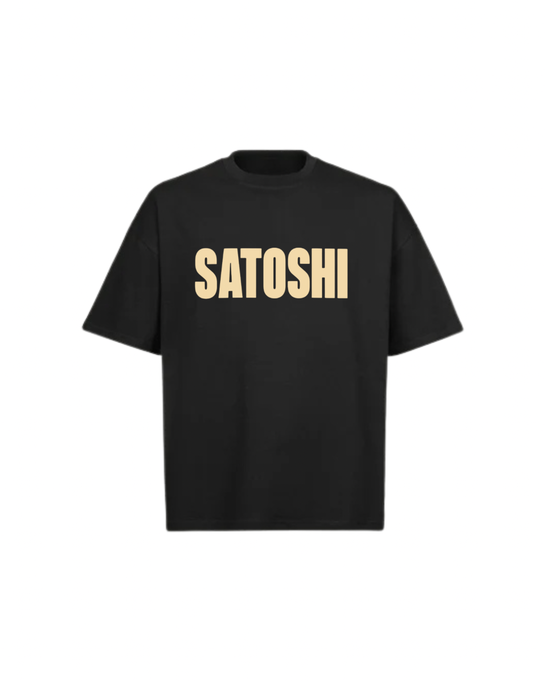 SATOSHI Logo Oversized Boxy Tee