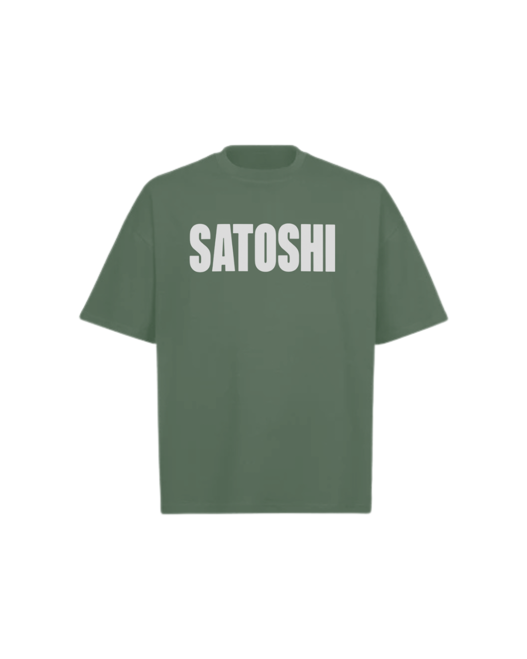 SATOSHI Logo Oversized Boxy Tee
