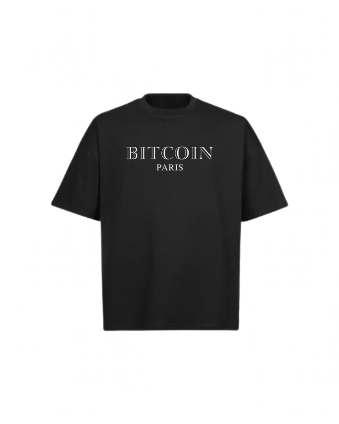 BITCOIN PARIS Oversized Boxy Tee