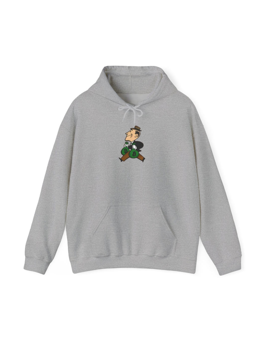 BITCOIN BTC MAN heavyweight hoodie
