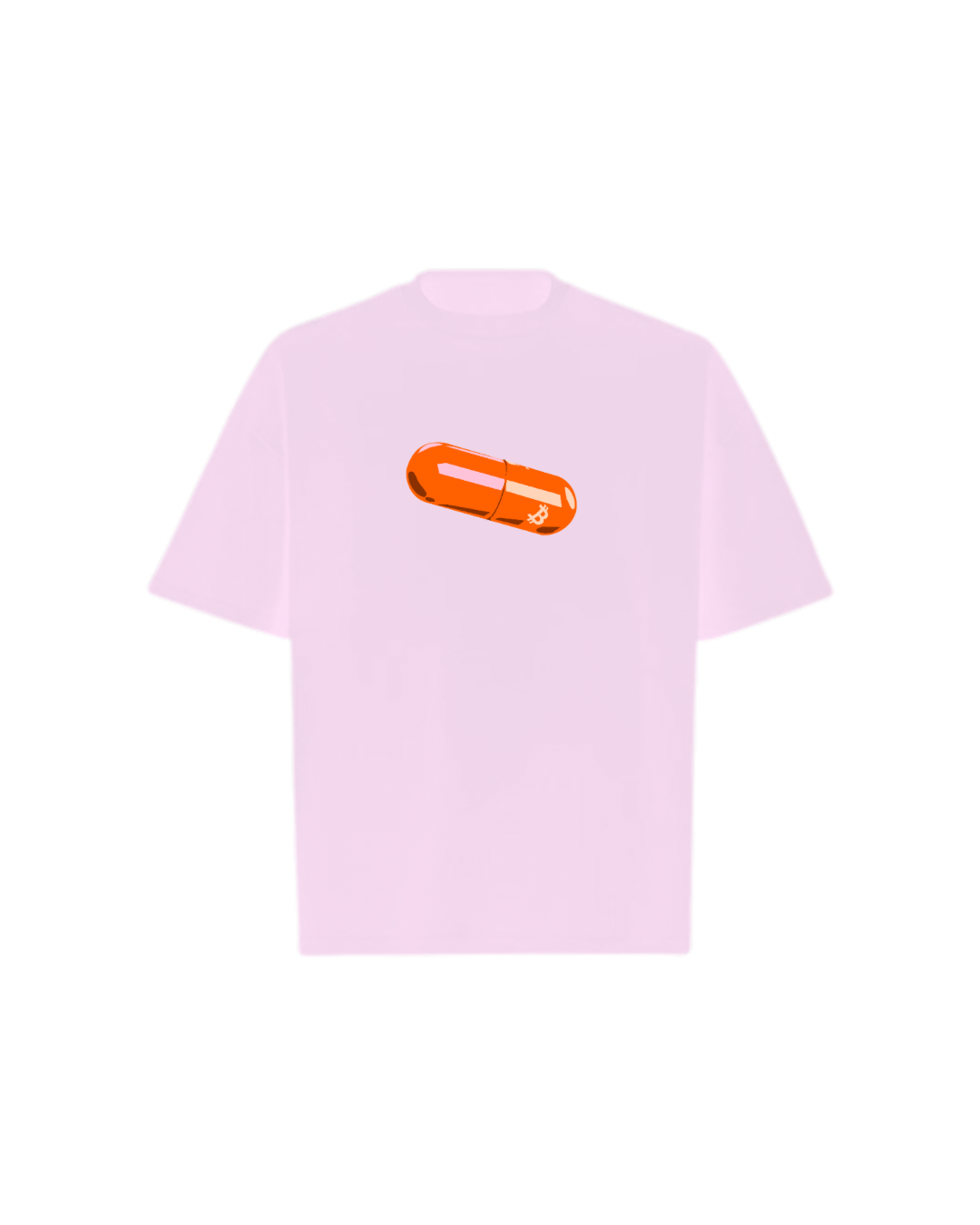 BITCOIN PILL Oversized Boxy Tee