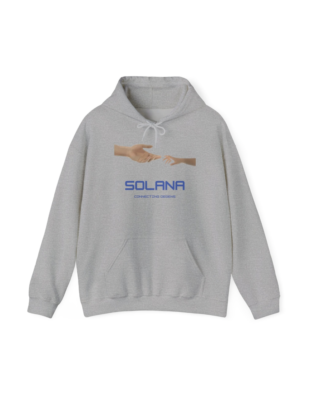 SOLANA CONNECTING DEGENS heavyweight hoodie