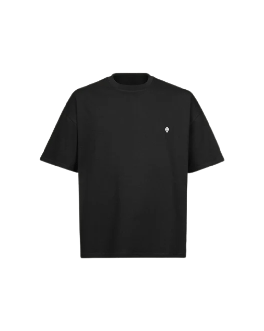 ETH ETHEREUM Simple Oversized Boxy Tee
