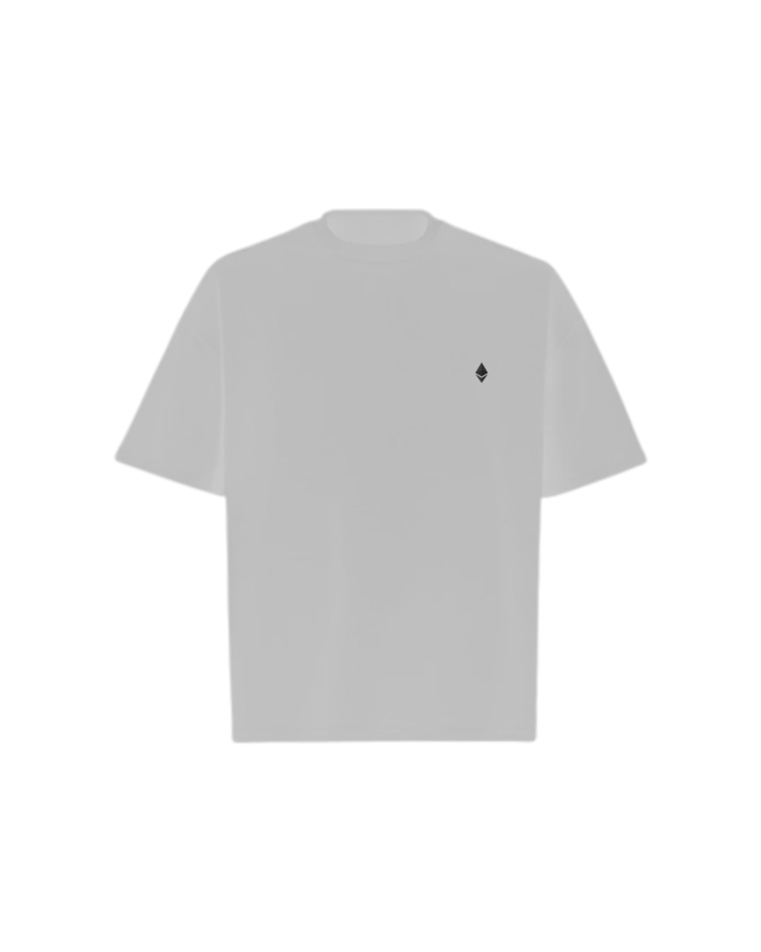 ETH ETHEREUM Simple Oversized Boxy Tee