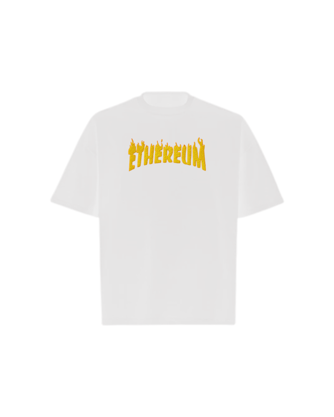 ETHEREUM SKATER Oversized Boxy Tee