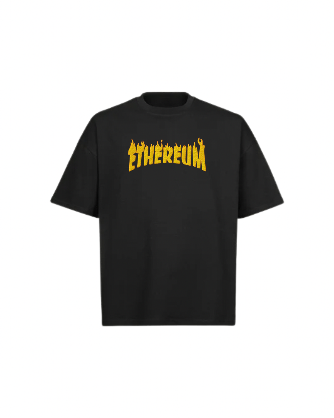 ETHEREUM SKATER Oversized Boxy Tee