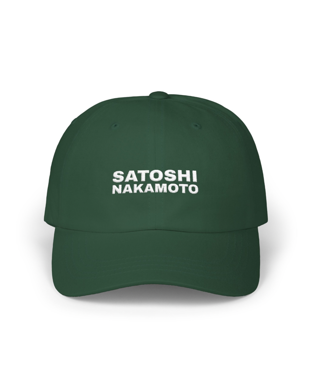 SATOSHI NAKAMOTO CLASSIC DAD CAP