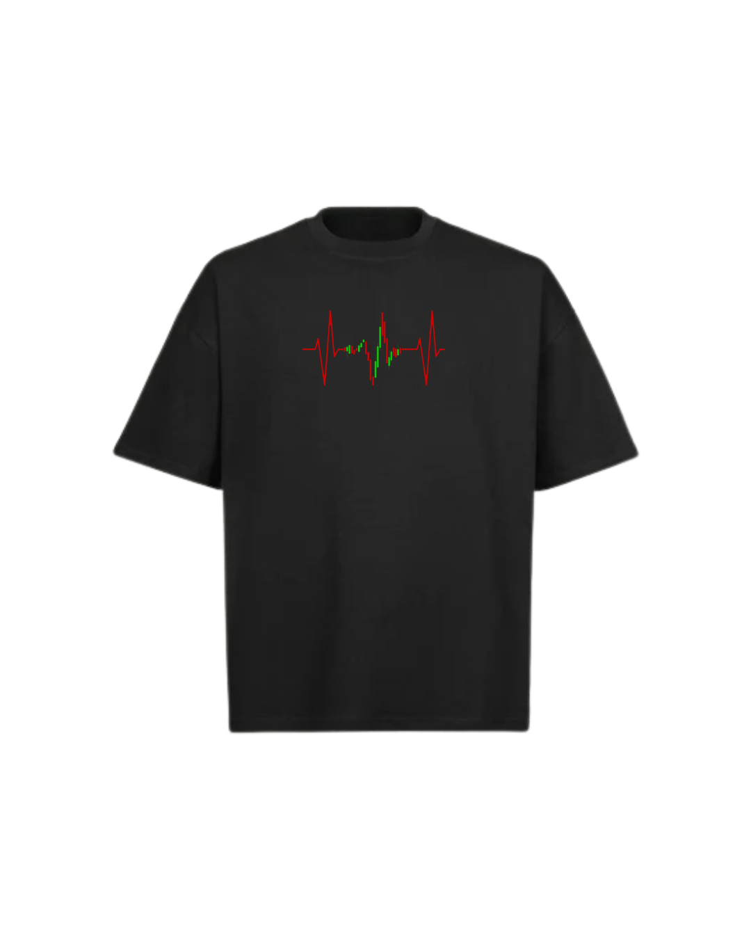 CHART BEAT Oversized Boxy Tee