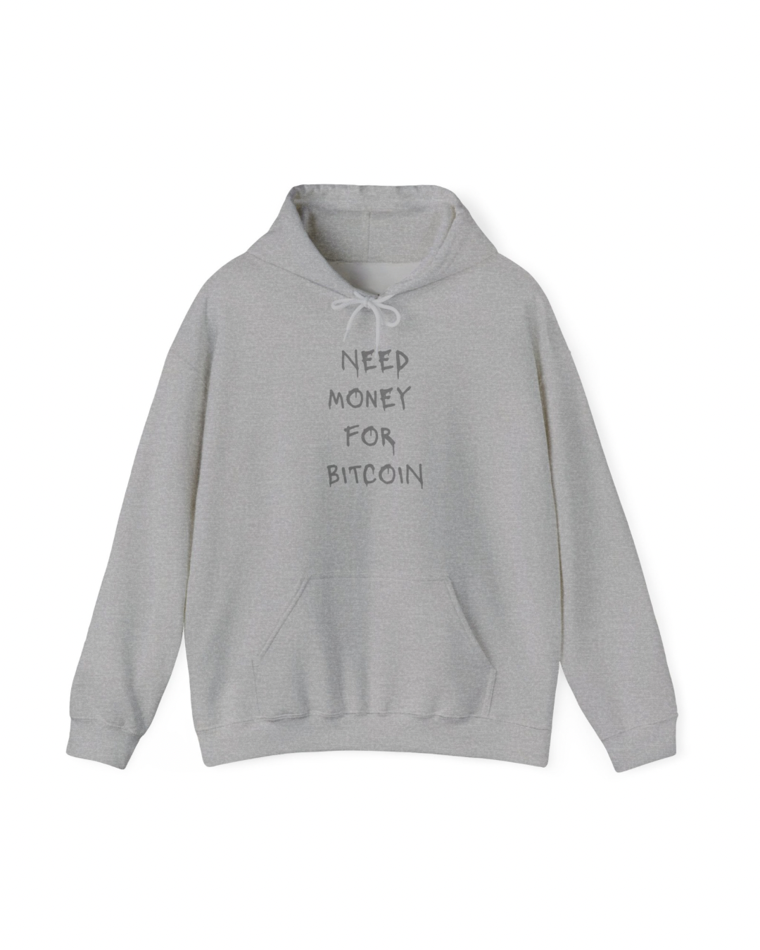 NEED BITCOIN heavyweight hoodie