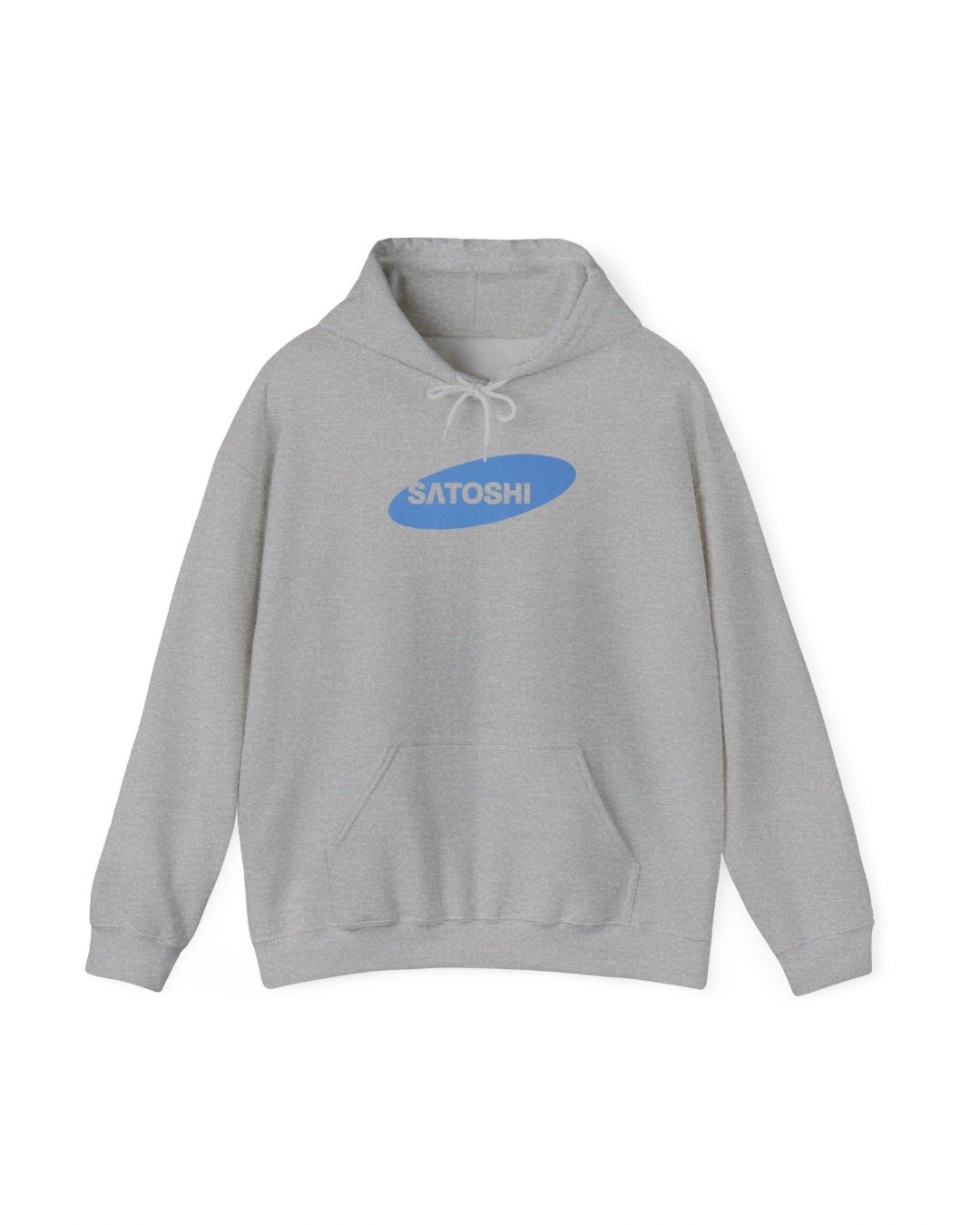 SATOSHI Logo heavyweight hoodie