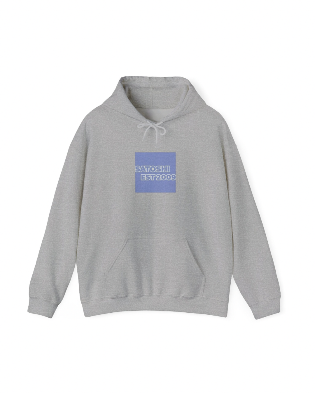 SATOSHI Logo heavyweight hoodie