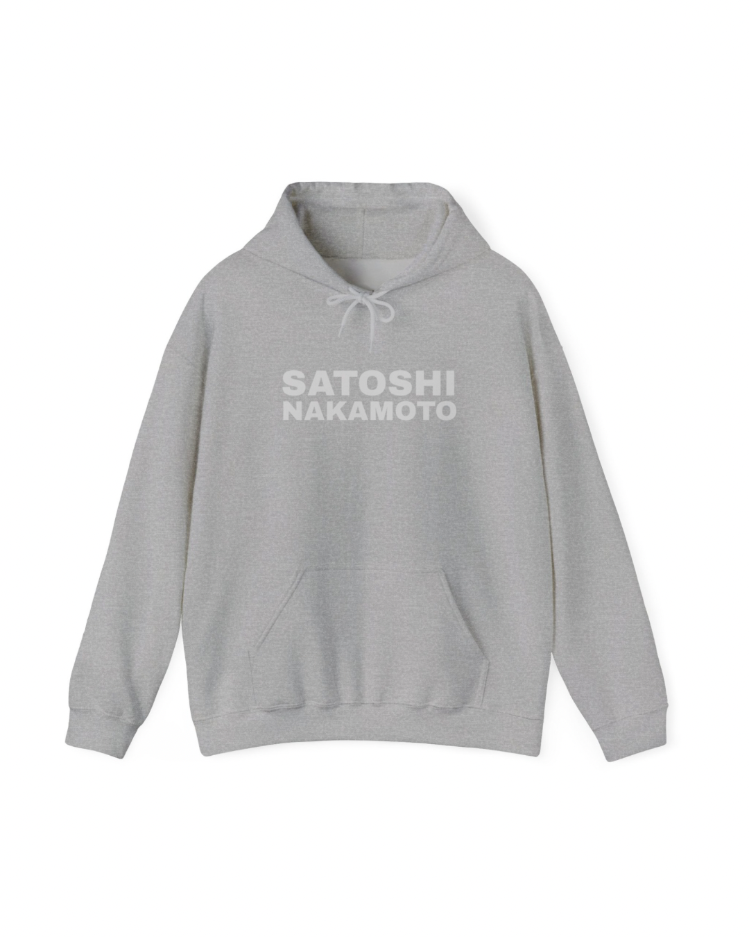 SATOSHI Logo heavyweight hoodie