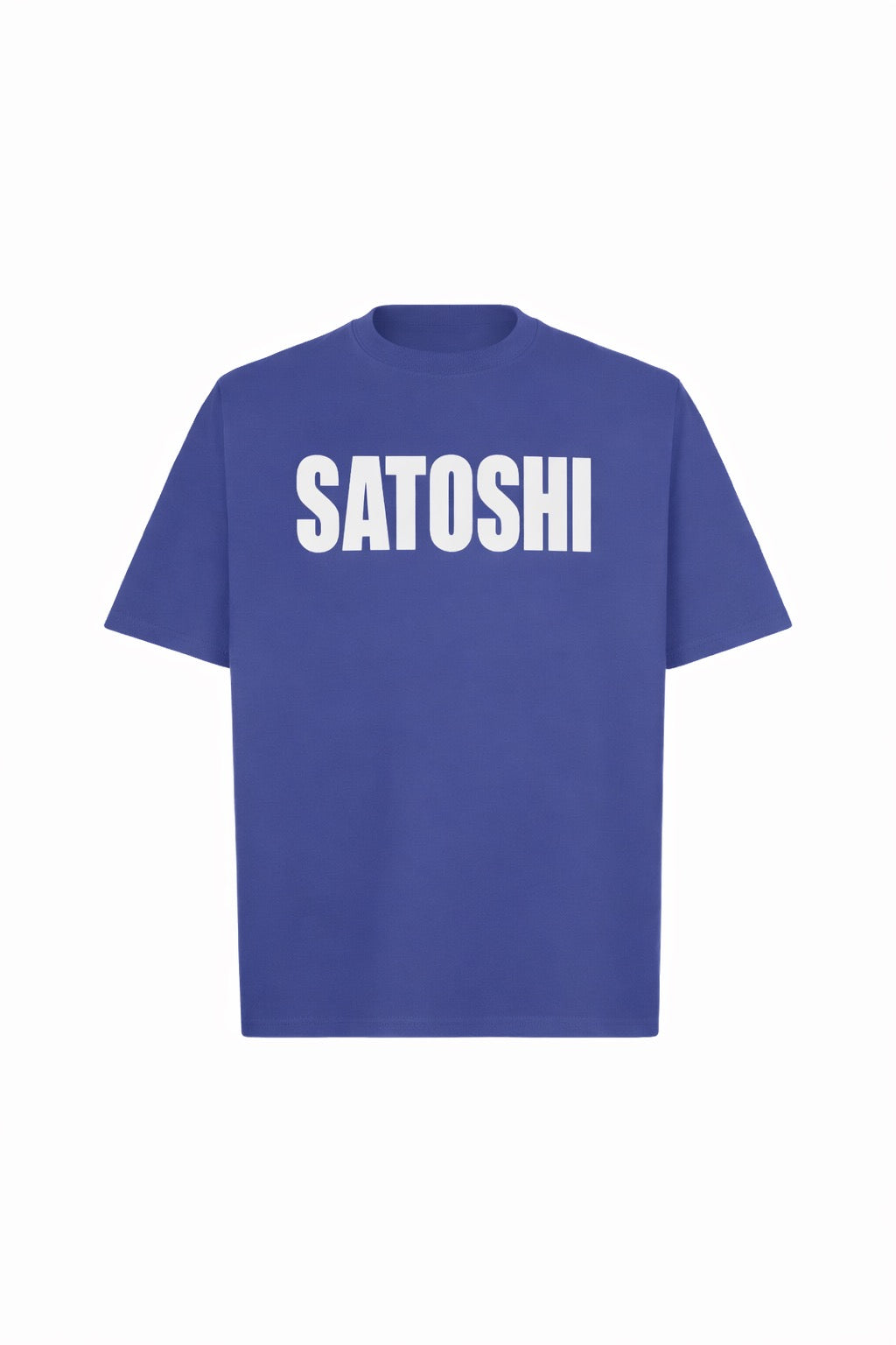 SATOSHI Logo Oversized Boxy Tee
