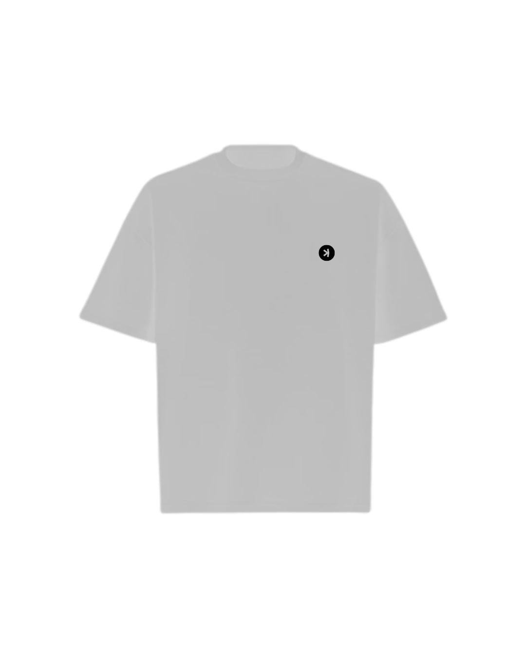 KASPA KAS Simple Oversized Boxy Tee