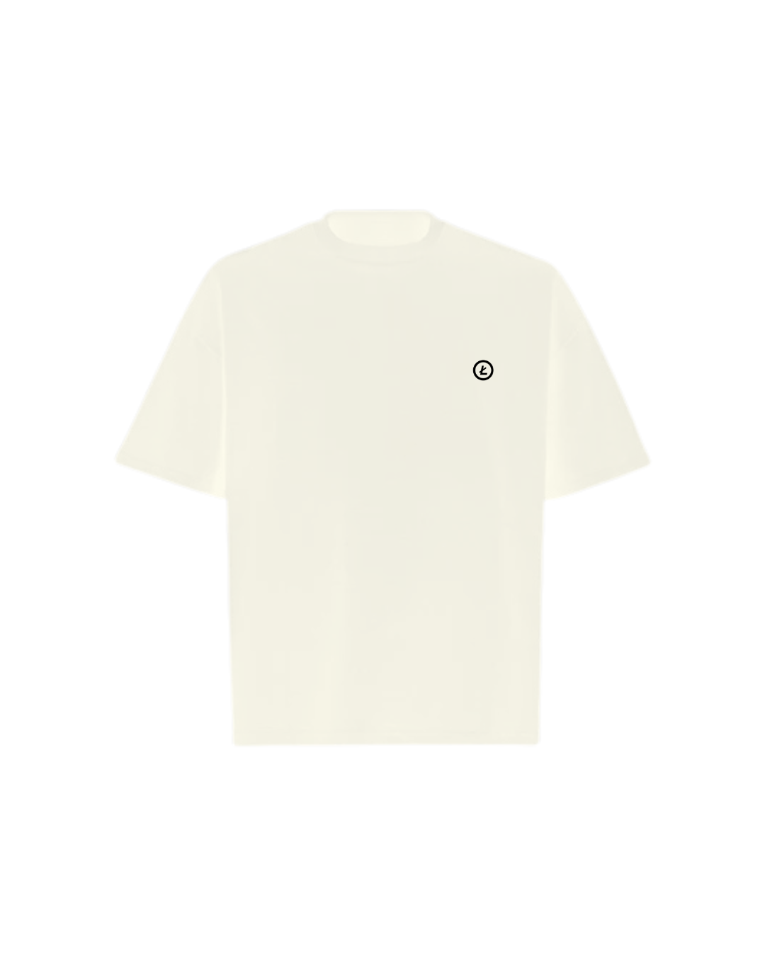 LITECOIN LTC Simple Oversized Boxy Tee