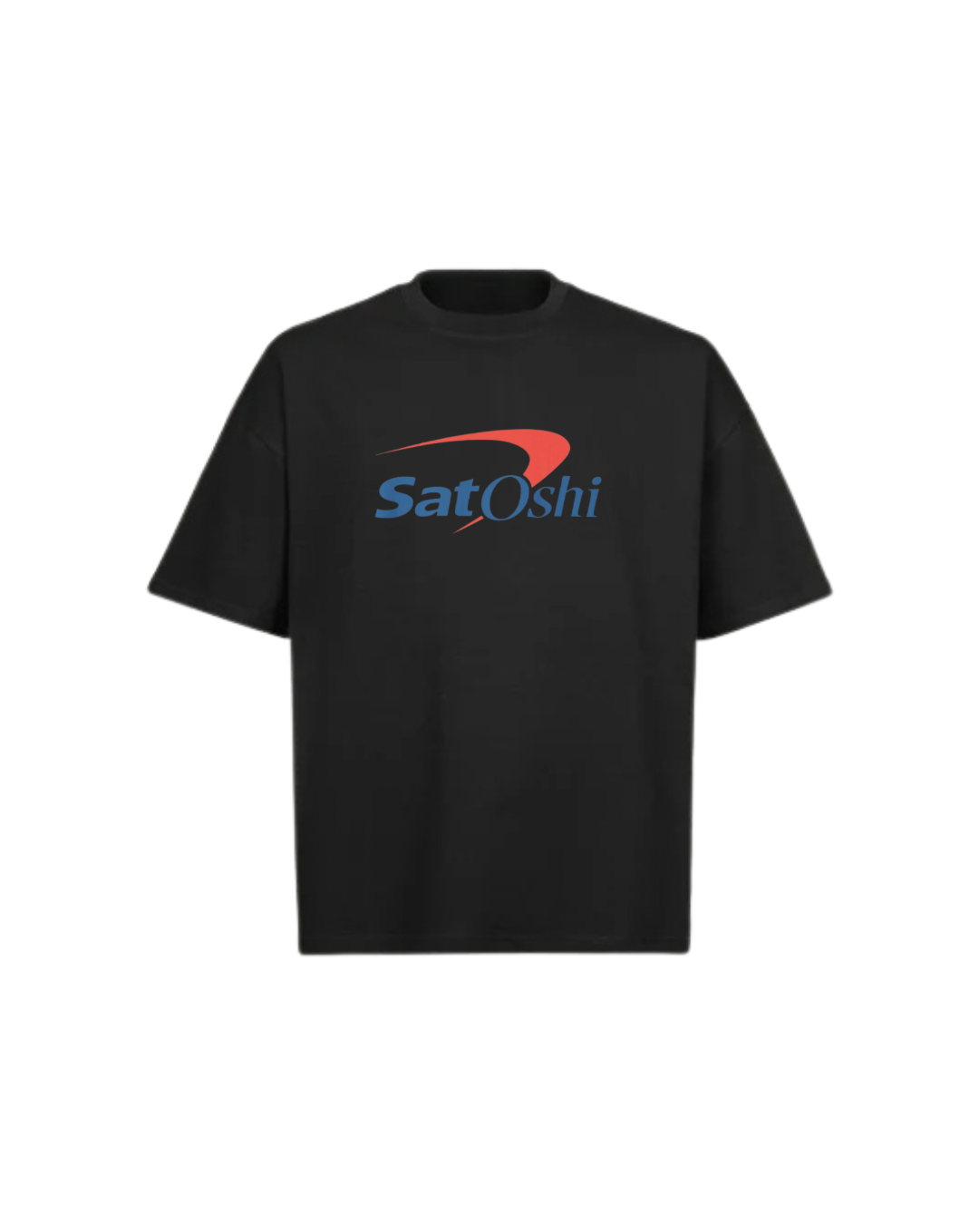 SATOSHI Logo Oversized Boxy Tee