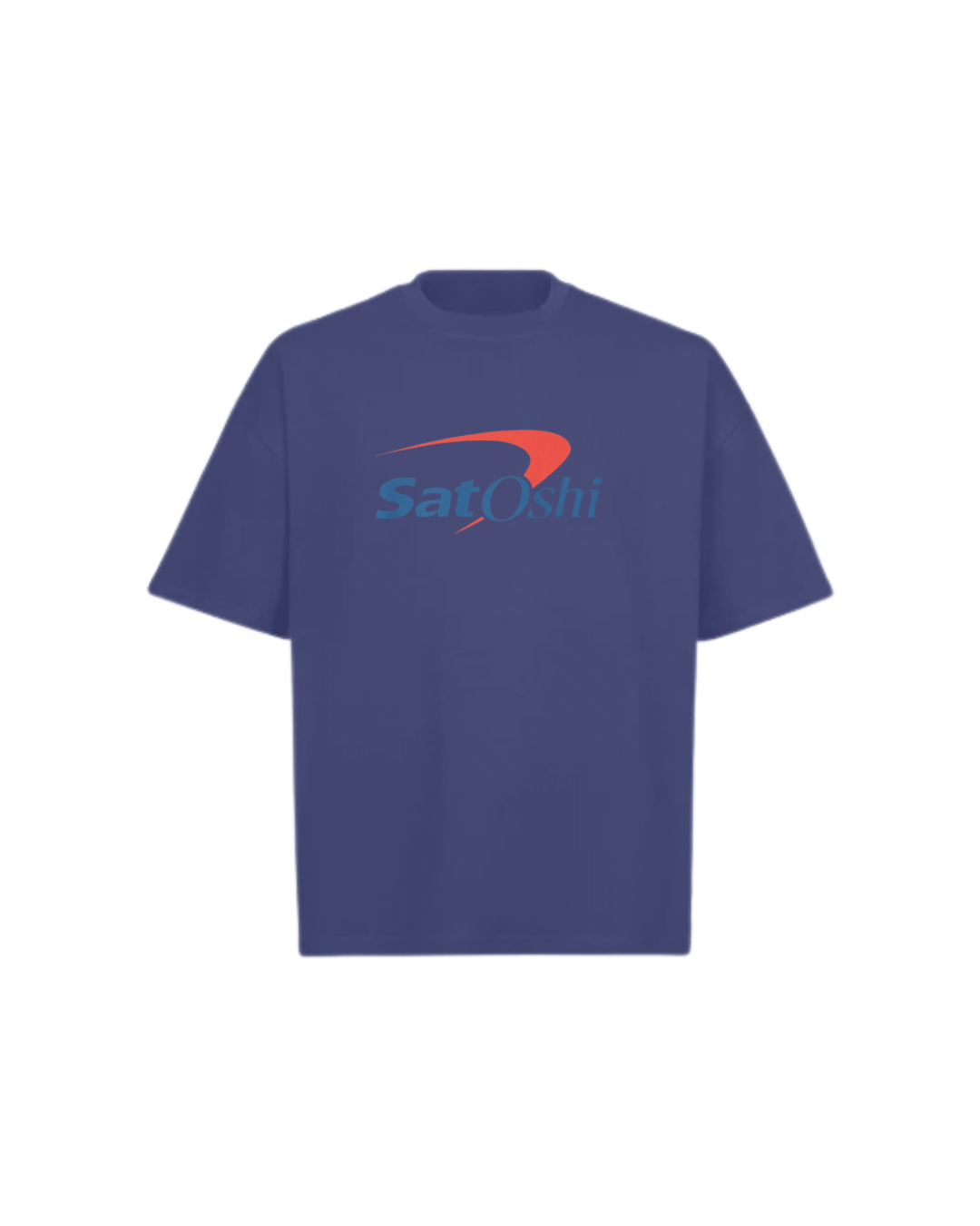SATOSHI Logo Oversized Boxy Tee