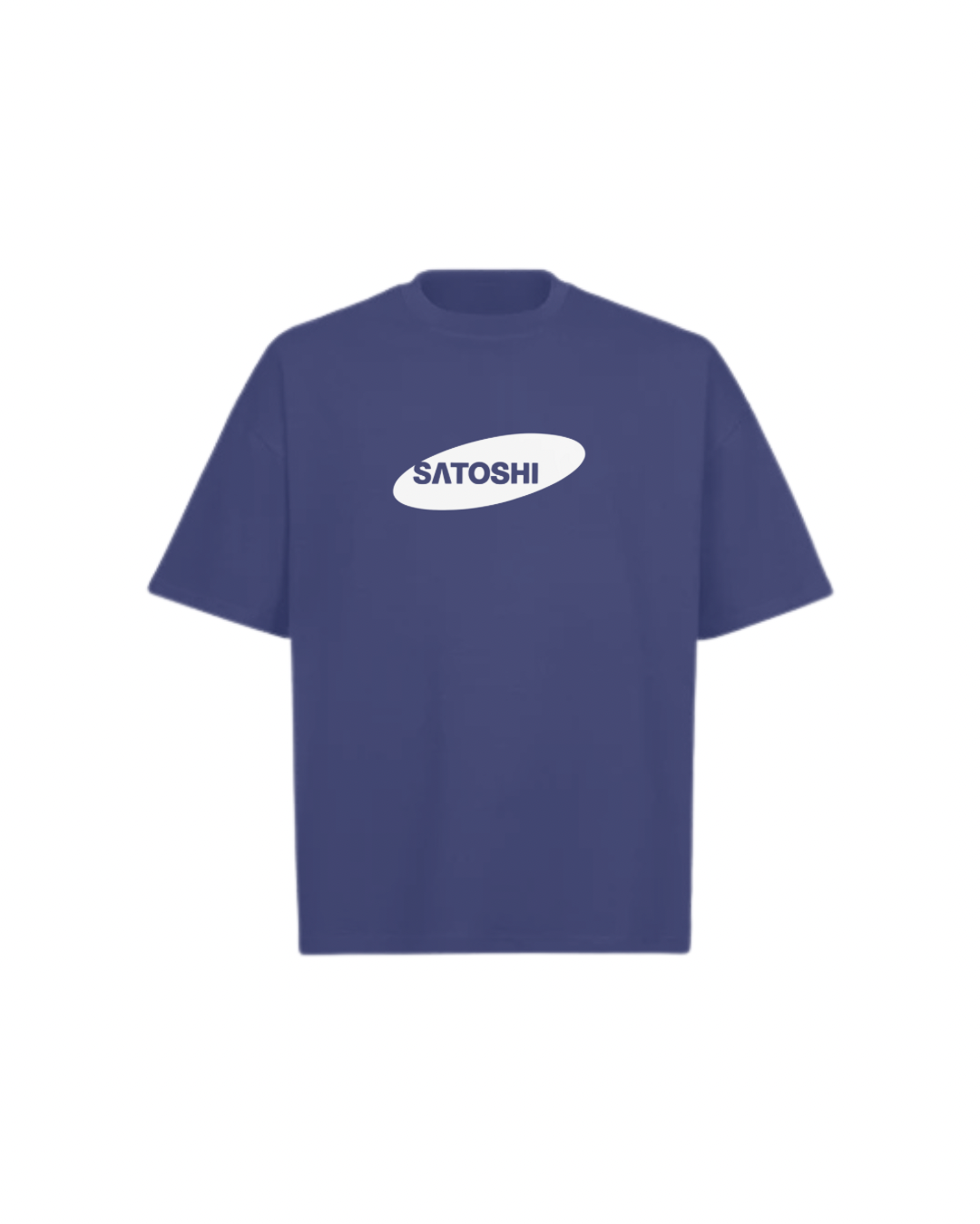SATOSHI Logo Oversized Boxy Tee