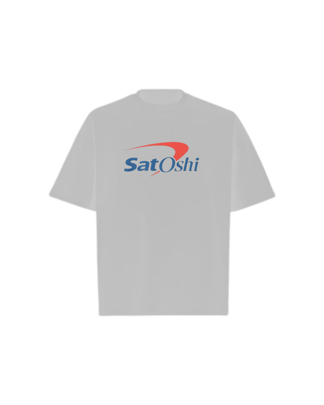 SATOSHI Logo Oversized Boxy Tee