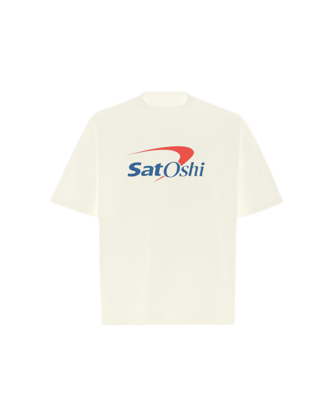 SATOSHI Logo Oversized Boxy Tee