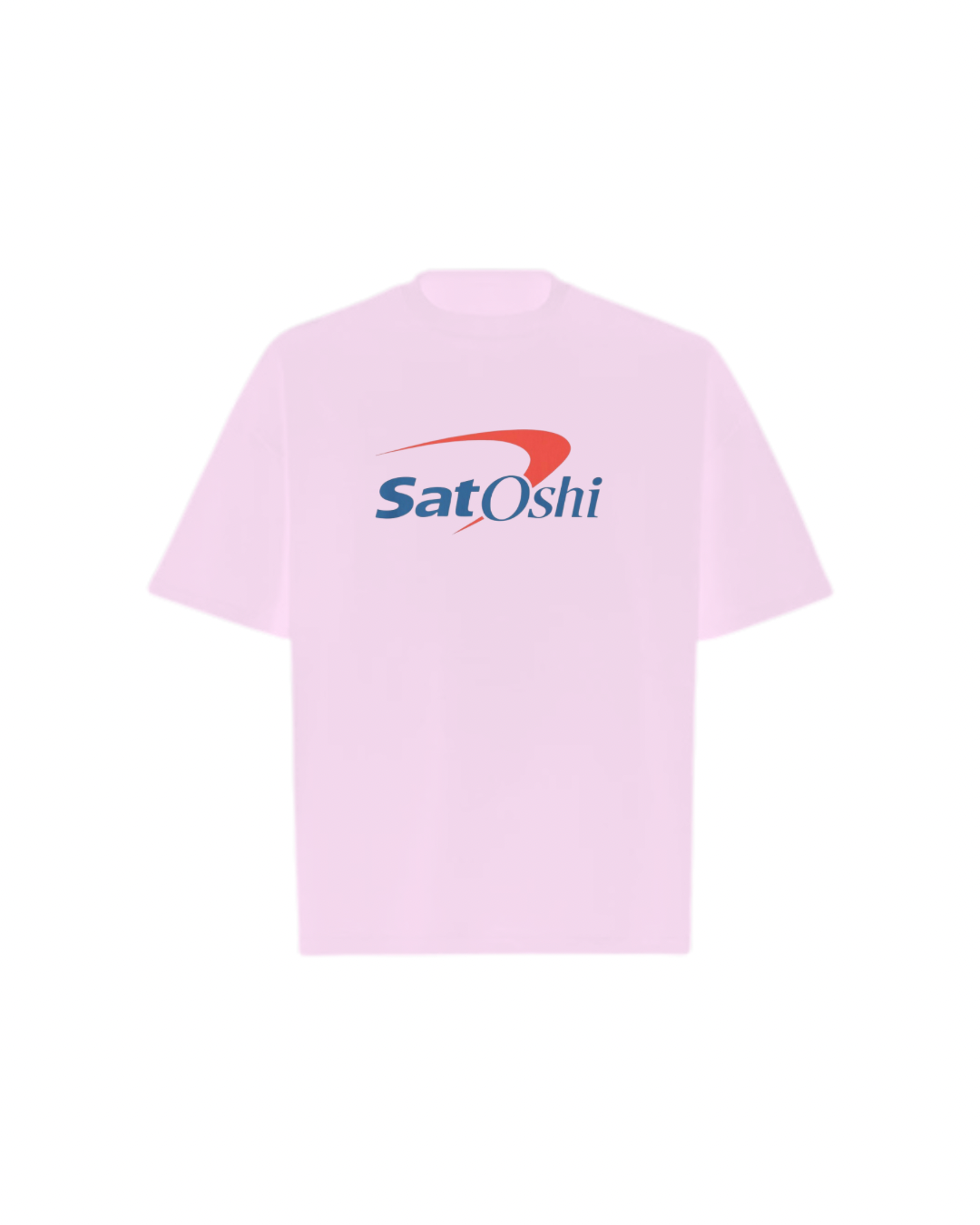 SATOSHI Logo Oversized Boxy Tee