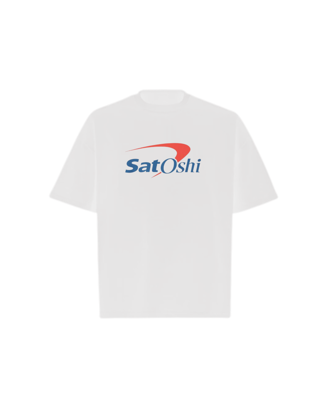SATOSHI Logo Oversized Boxy Tee