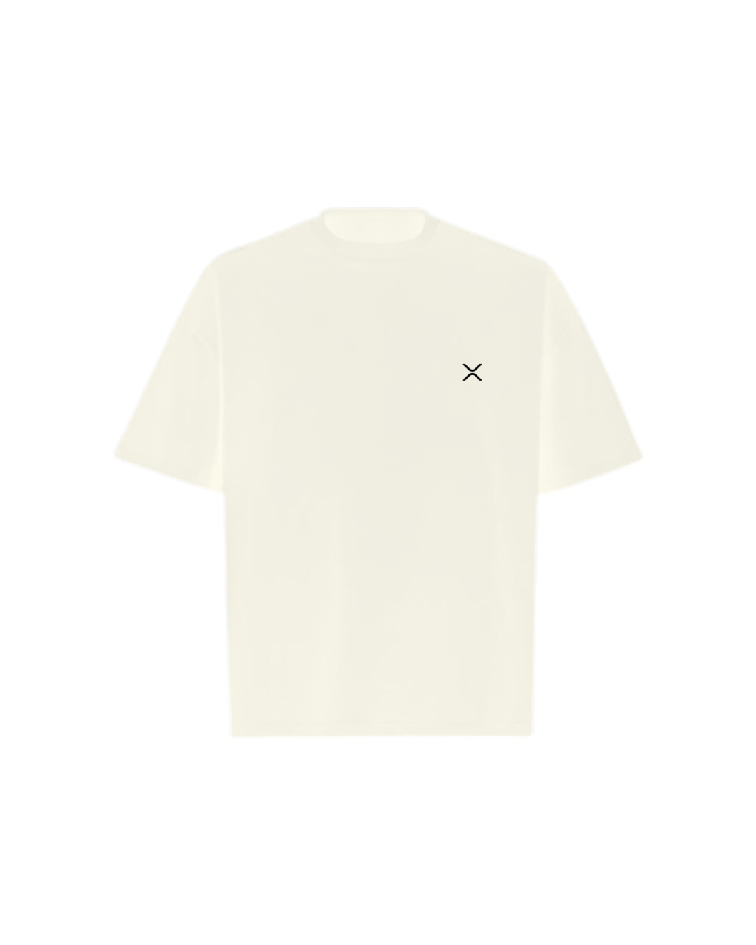 XRP RIPPLE Simple Oversized Boxy Tee
