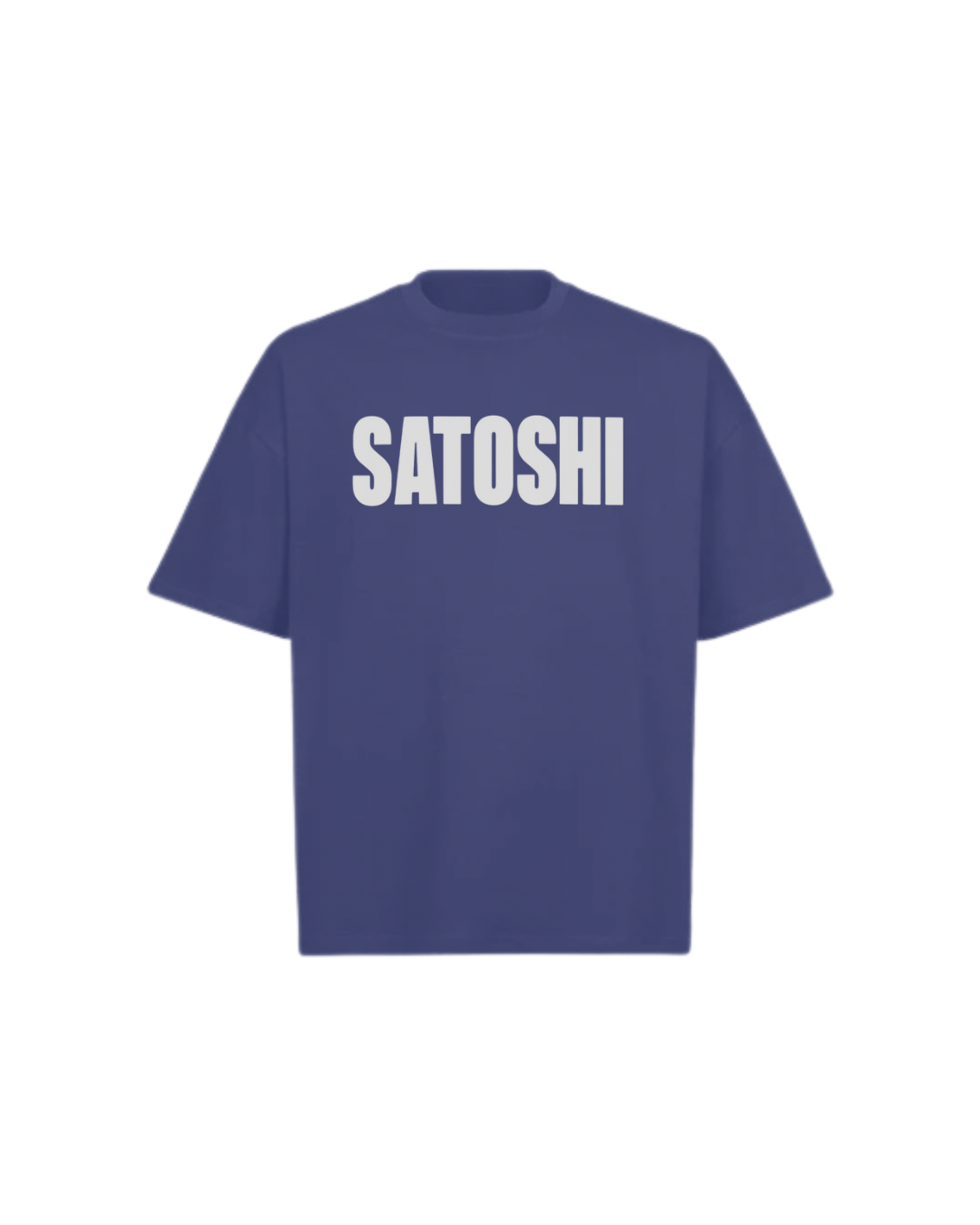 SATOSHI Logo Oversized Boxy Tee