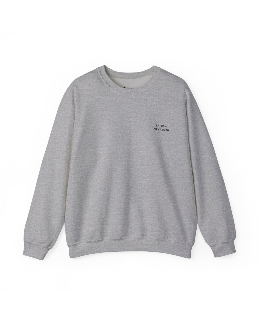 Satoshi Nakamoto Heavy Crewneck Sweatshirt