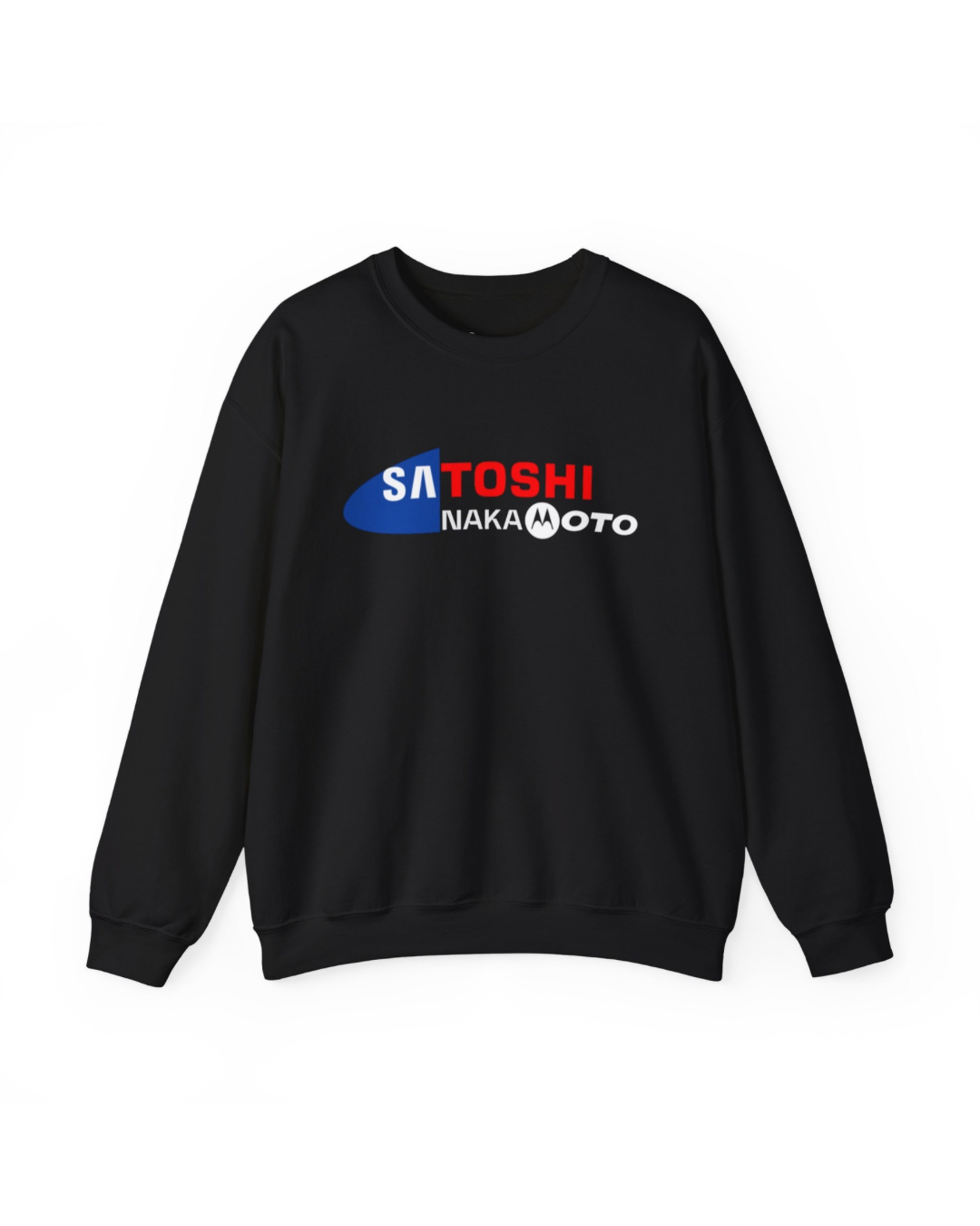 Satoshi Nakamoto LOGO Heavy Crewneck Sweatshirt