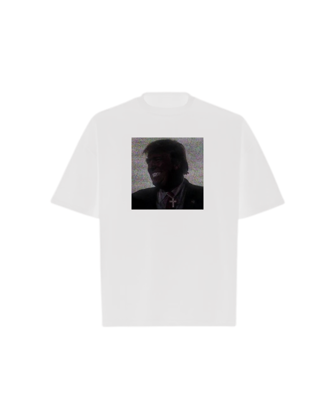 TRUMP DIAMONDS Oversized Boxy Tee