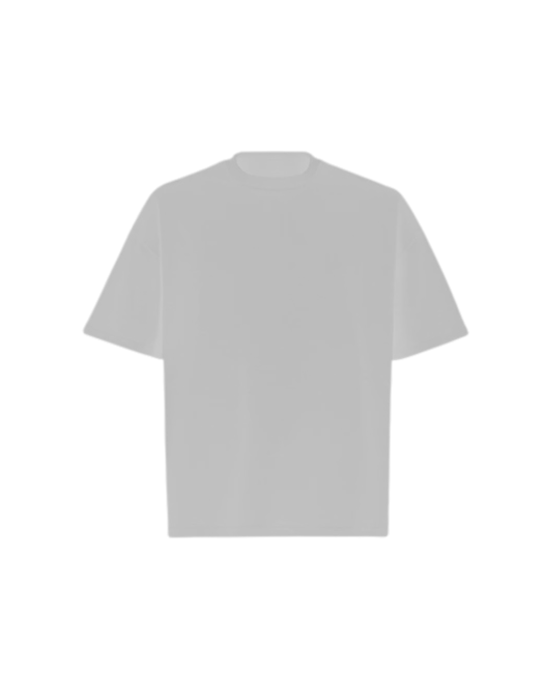 THANK YOU Oversized Boxy Tee (Back Logo)