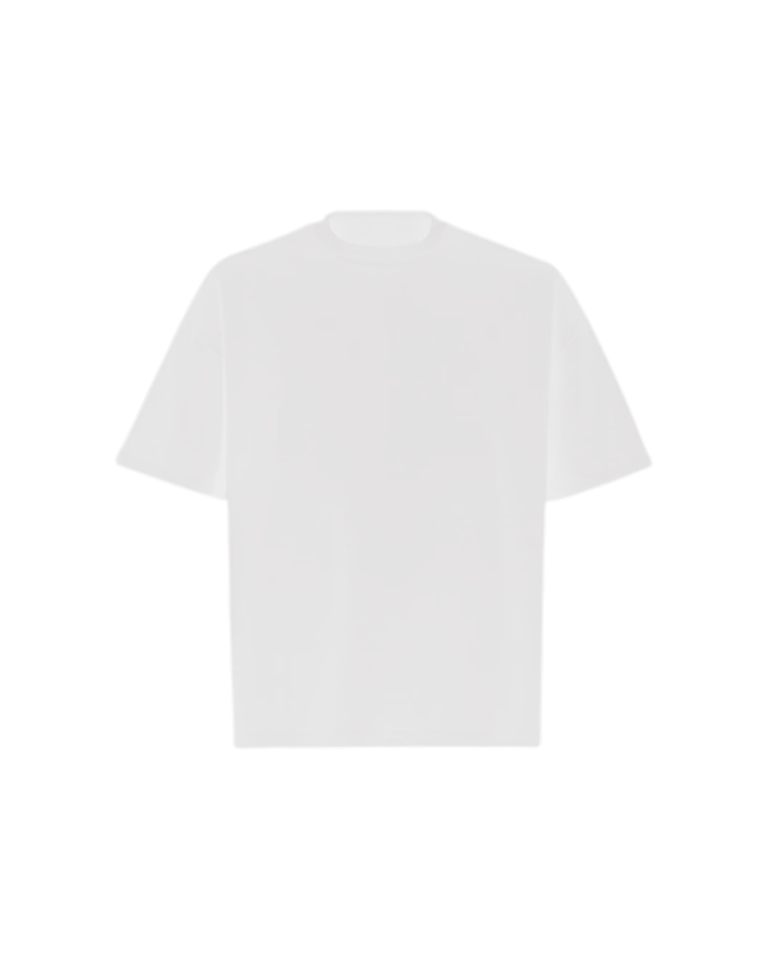 THANK YOU Oversized Boxy Tee (Back Logo)