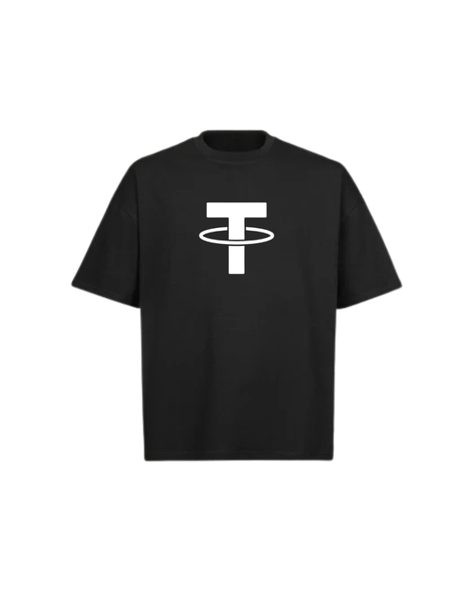 TETHER USDT Oversized Boxy Tee
