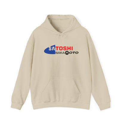 SATOSHI LOGO heavyweight hoodie