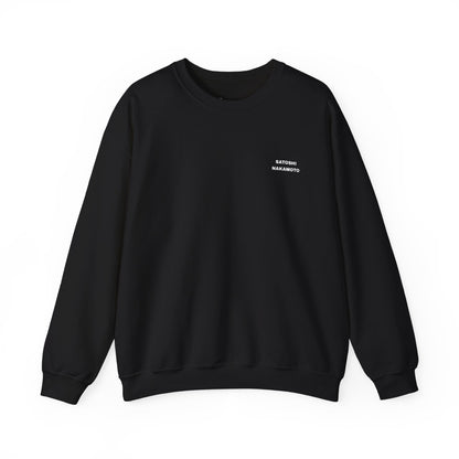 Satoshi Nakamoto Heavy Crewneck Sweatshirt