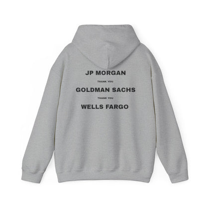 THANK YOU heavyweight hoodie (back logo)