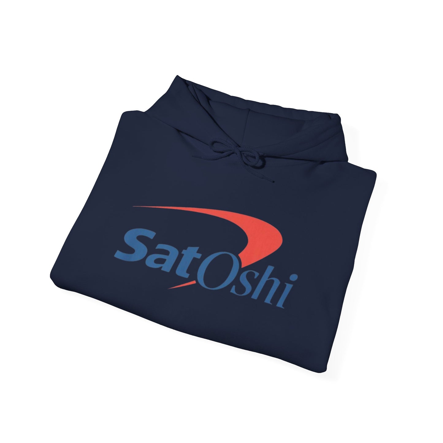 SATOSHI LOGO heavyweight hoodie