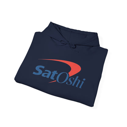 SATOSHI LOGO heavyweight hoodie