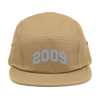 2009 Embroidered 5 Panel Cap
