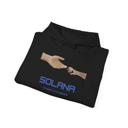 SOLANA CONNECTING DEGENS heavyweight hoodie