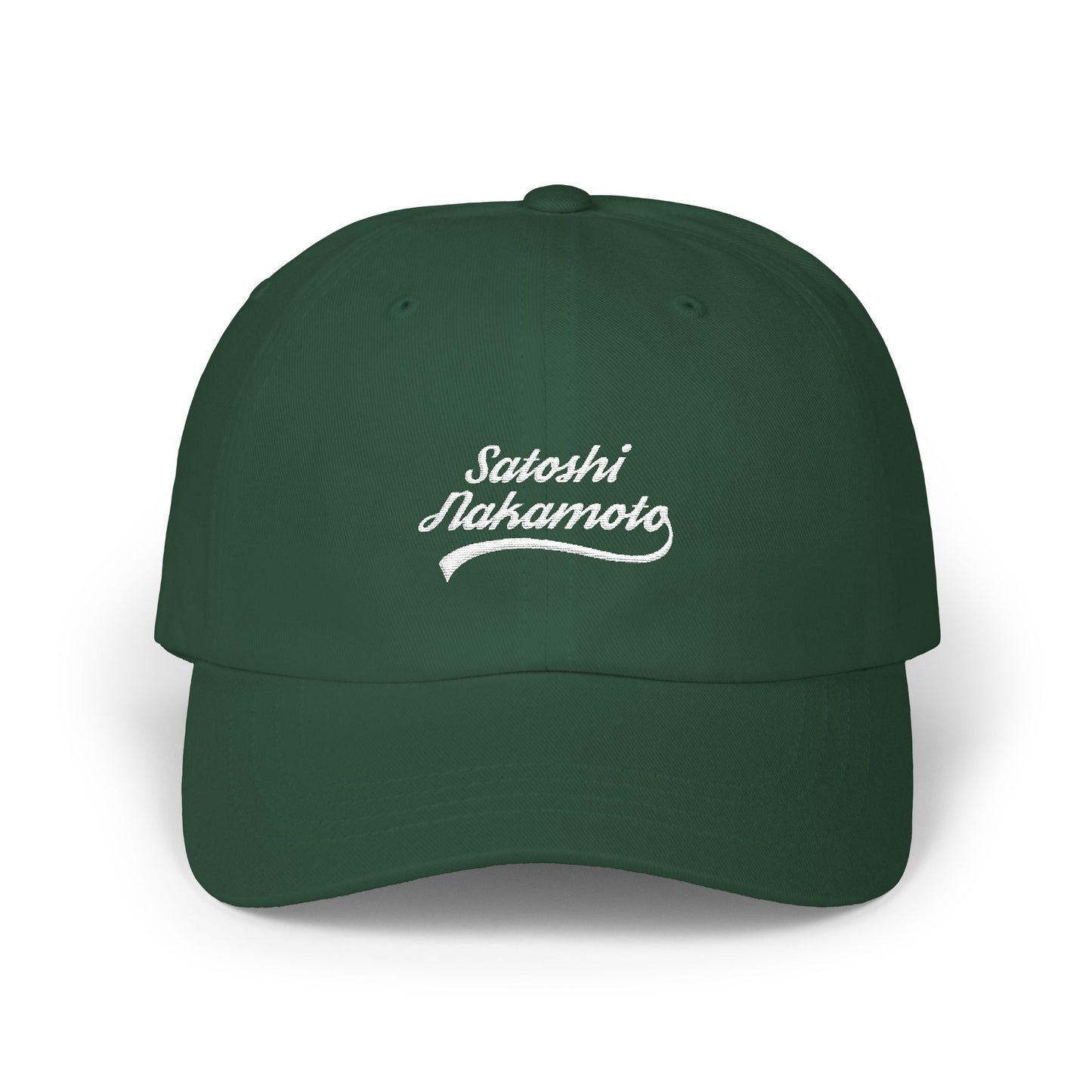 SATOSHI NAKAMOTO BASEBALL CAP
