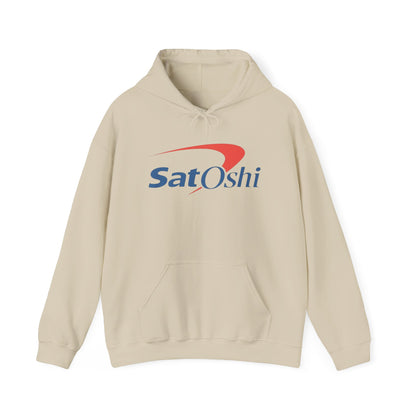 SATOSHI LOGO heavyweight hoodie