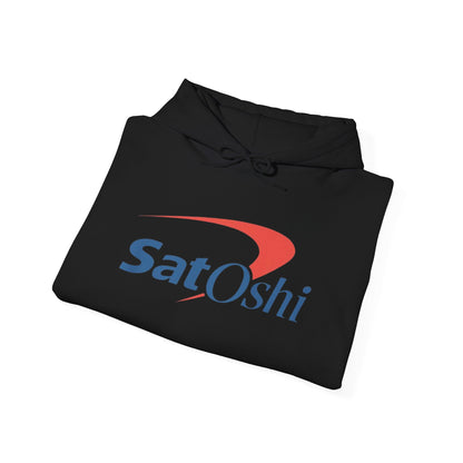 SATOSHI LOGO heavyweight hoodie