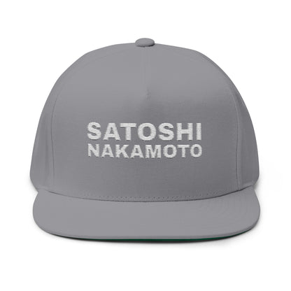 SATOSHI NAKAMOTO SNAPBACK CAP
