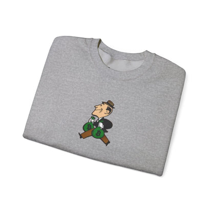 BITCOIN BTC MAN Heavy Crewneck Sweatshirt