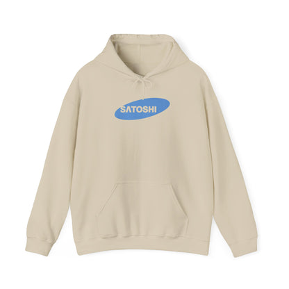 SATOSHI Logo heavyweight hoodie